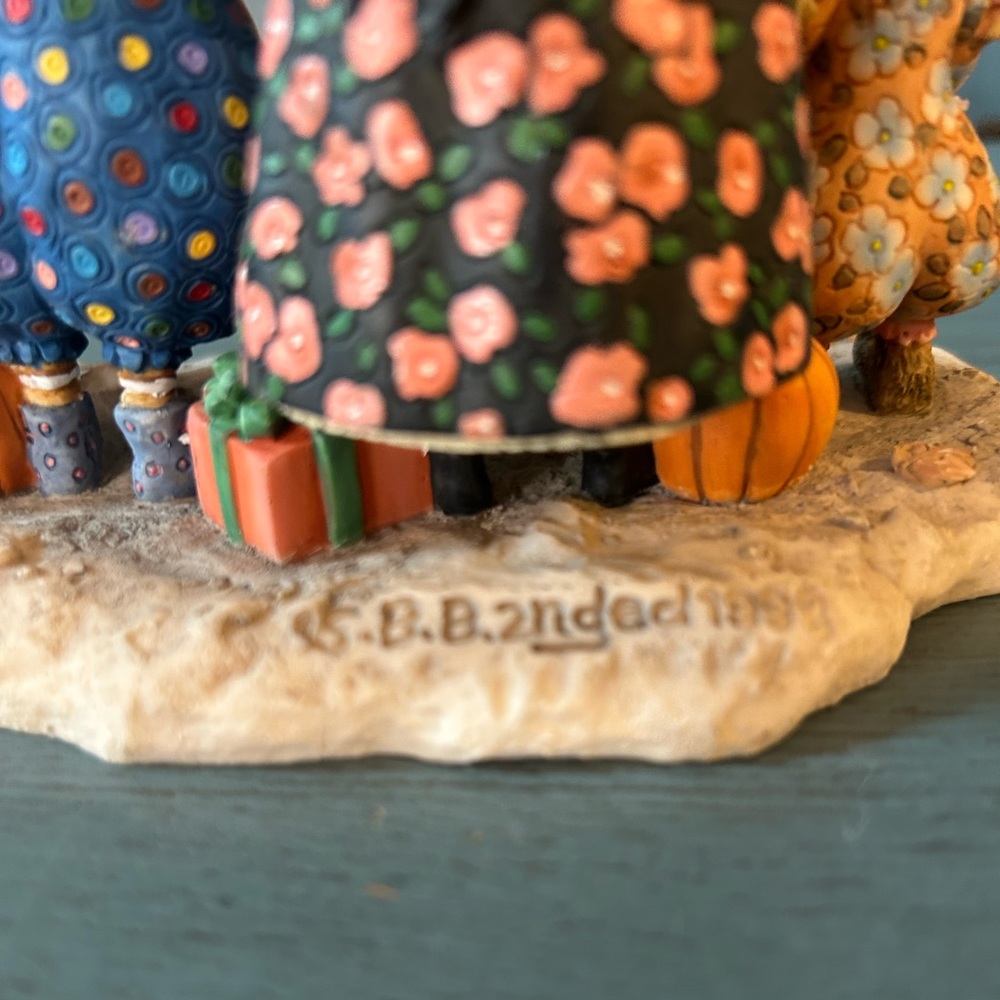 Vintage 1998 Lang & Wise “Special Friends” Halloween Figurine (2nd Edition) - Picture 7 of 14